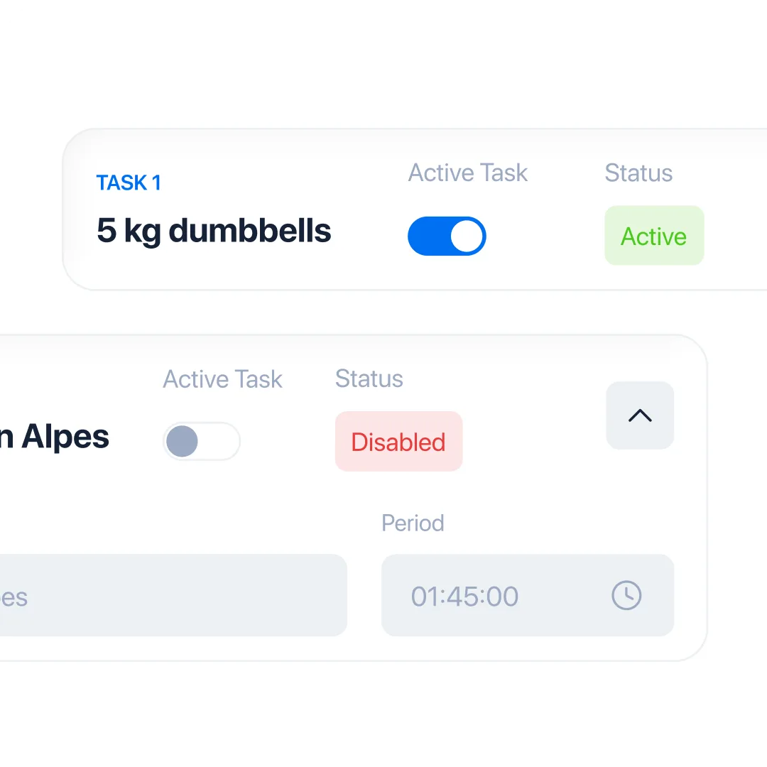 Manage tasks